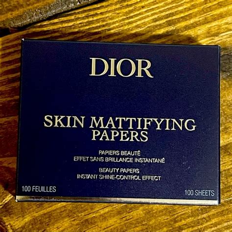 dior tissue|Dior Mattifying Blotting Paper .